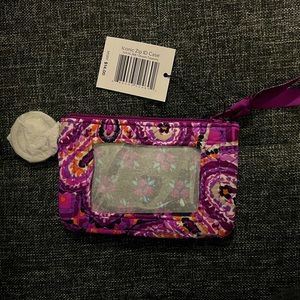 Vera Bradley Iconic Zip ID Case: Dream Tapestry